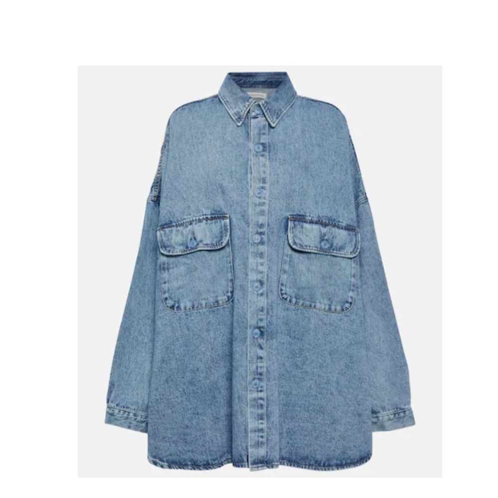 Frankie Shop Dallas Denim Oversized Jacket XXXS/XXS